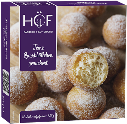 Feine Quarkbällchen