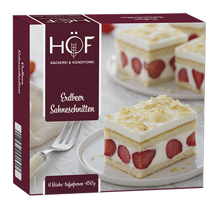 Erdbeer Sahneschnitte