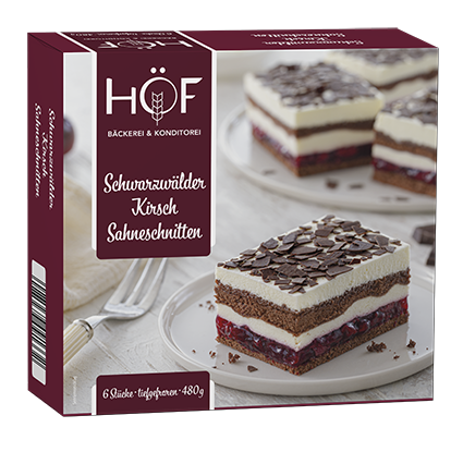 Schwarzwälder Kirsch Sahneschnitte